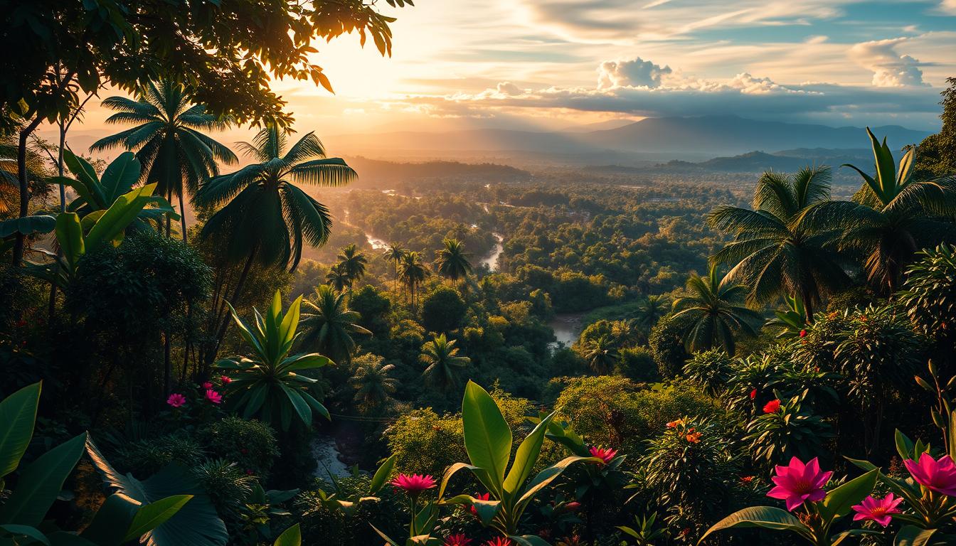 The critical ecosystem of the Amazon rainforest