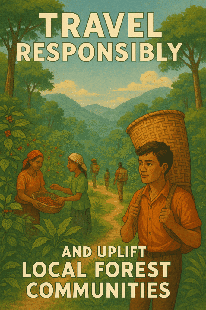 Travel Responsibly and Uplift Local Forest Communities